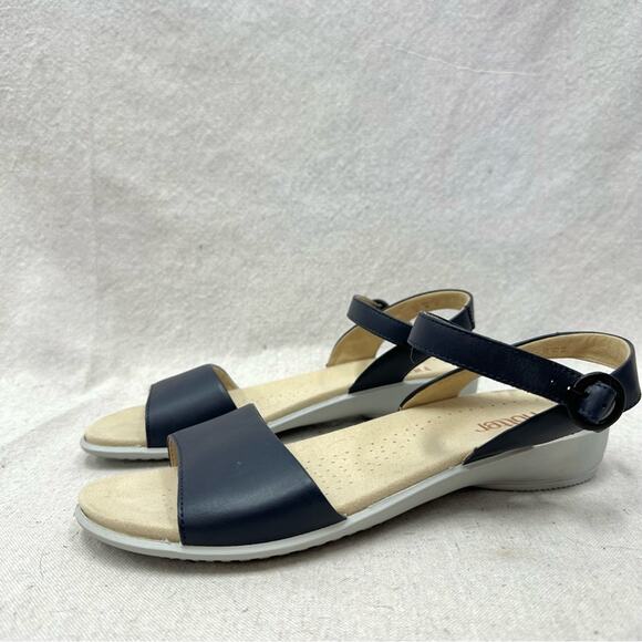 Hotter‎ Tropic navy classic two-part comfort sandal Euro Size 41.5 US Size 9.5 - Picture 2 of 12